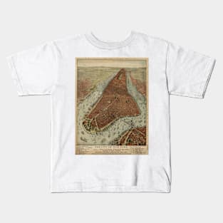 VIntage New York City Map Kids T-Shirt